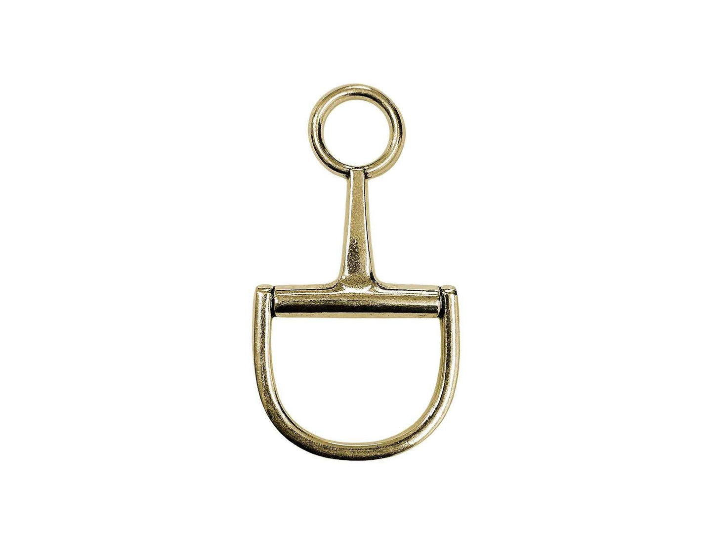HORSEBIT 3" SNAFFLE BIT PENDANT: Montana Boho Western Spirit Jewelry