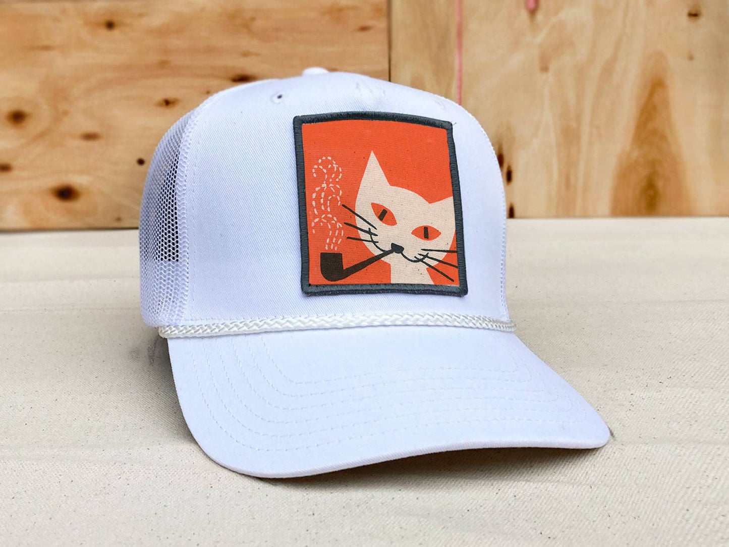 "Cat Pipe" Trucker Hat Series: Yellowstone