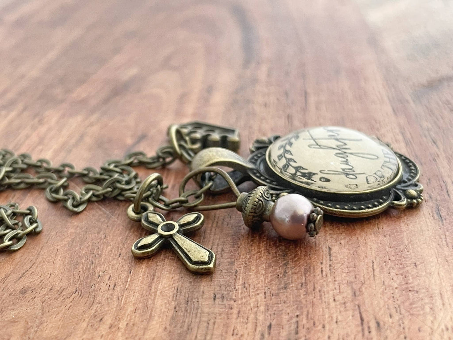 Touches of Faith: Daughter of the King Necklace Christian jewelry gift:Montana Boho Western Spirit Jewelry: