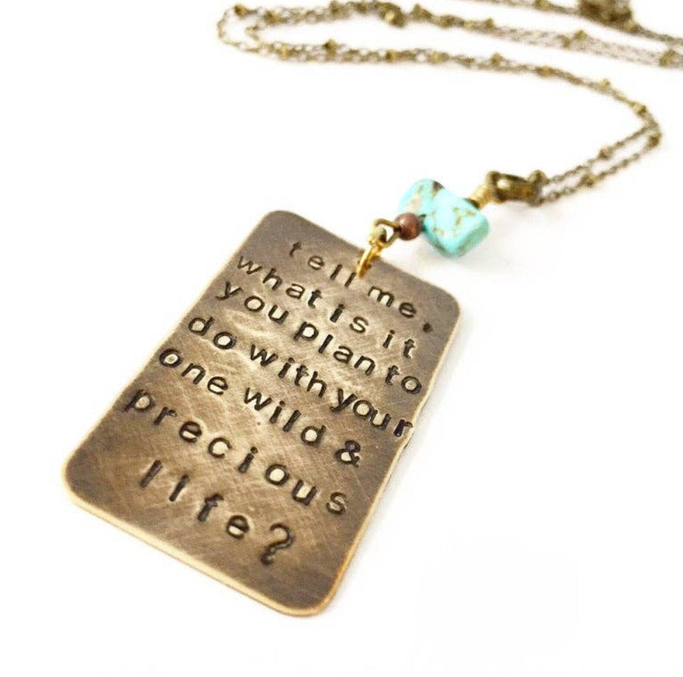 Montana Boho Western Spirit Jewelry:Tell Me Necklace