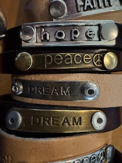 Storied Metals: "Be Kind" Cuff Bracelet