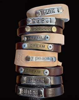Storied Metals—"Be Wild" Cuff Bracelet