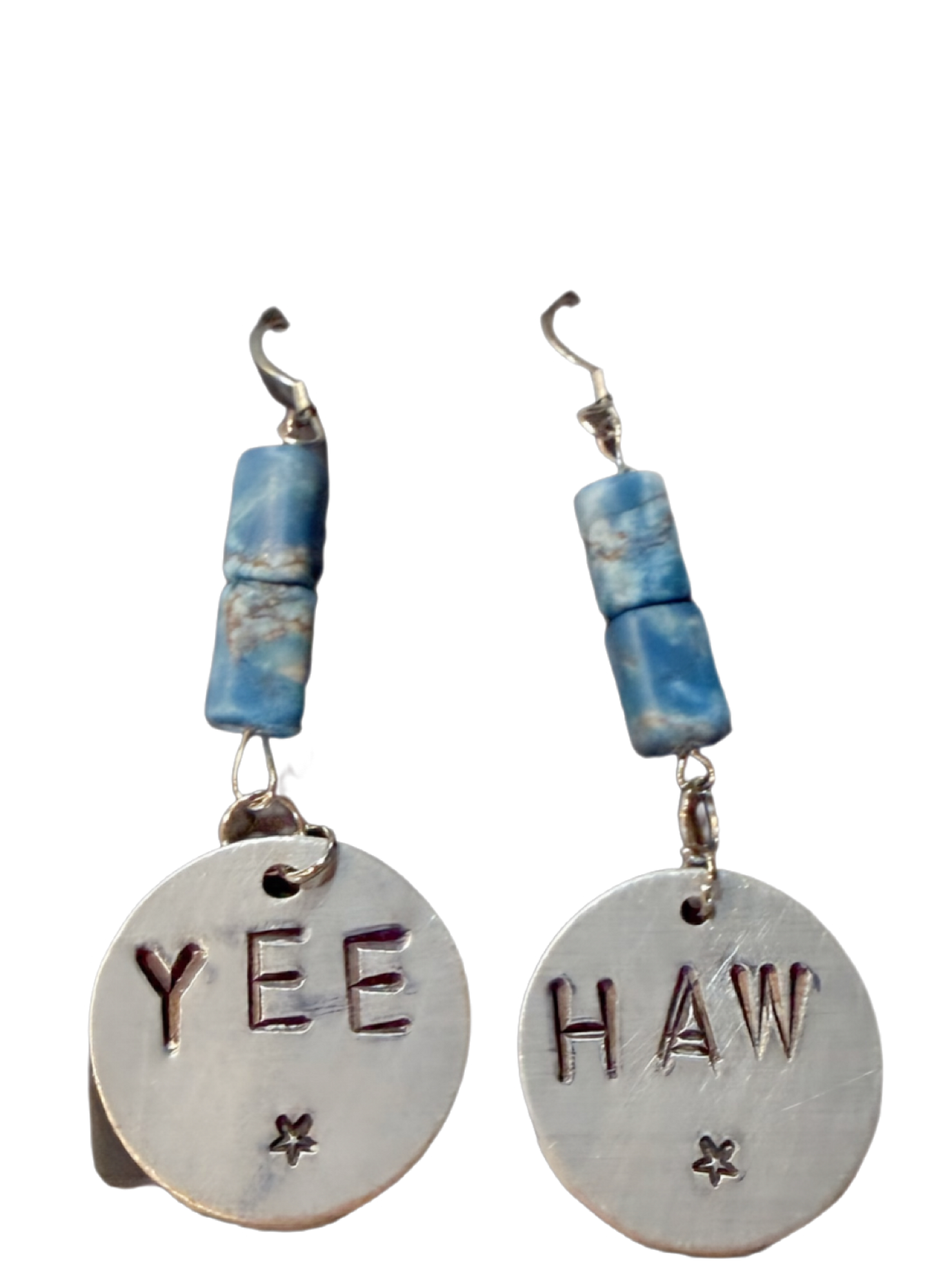Storied Metals: "Yee Haw" Earrings