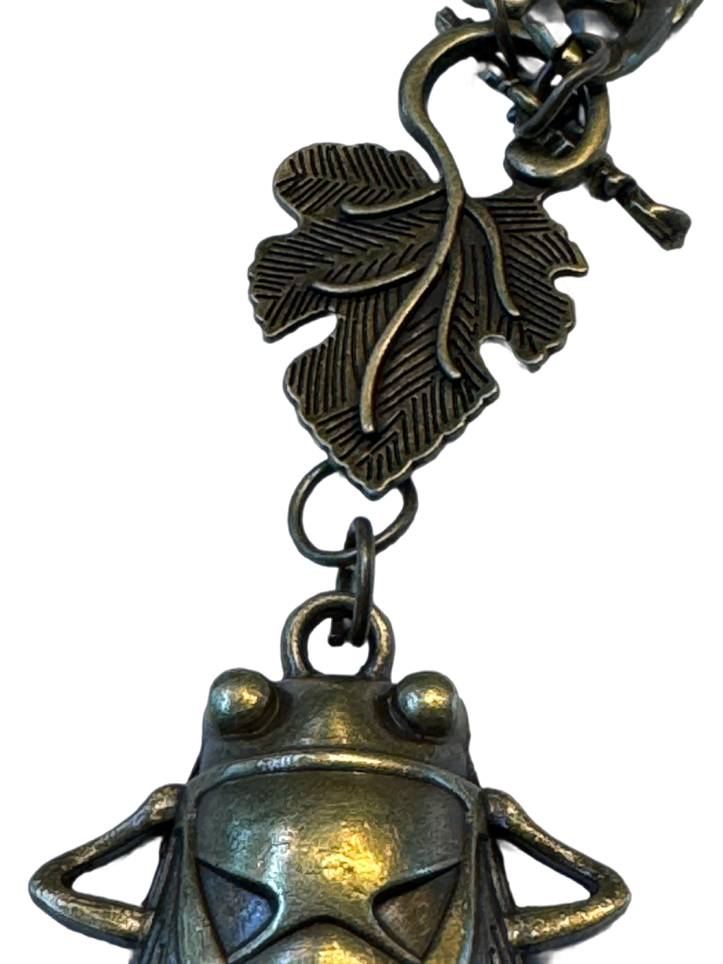 Ripples of YELLOWSTONE—"Egyptian Beetle" Necklace
