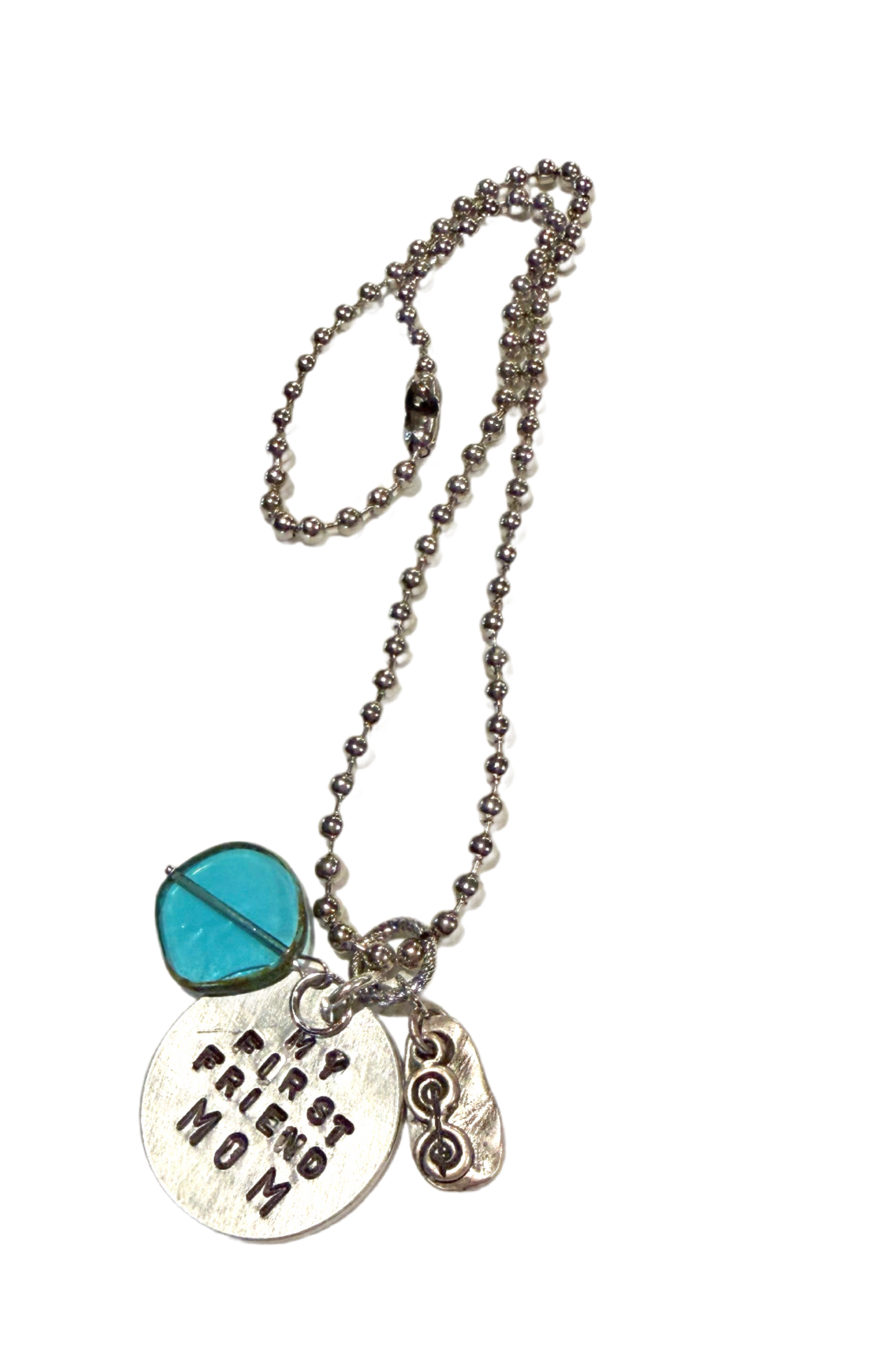 Momma Necklace (Mom, My First Friend)
