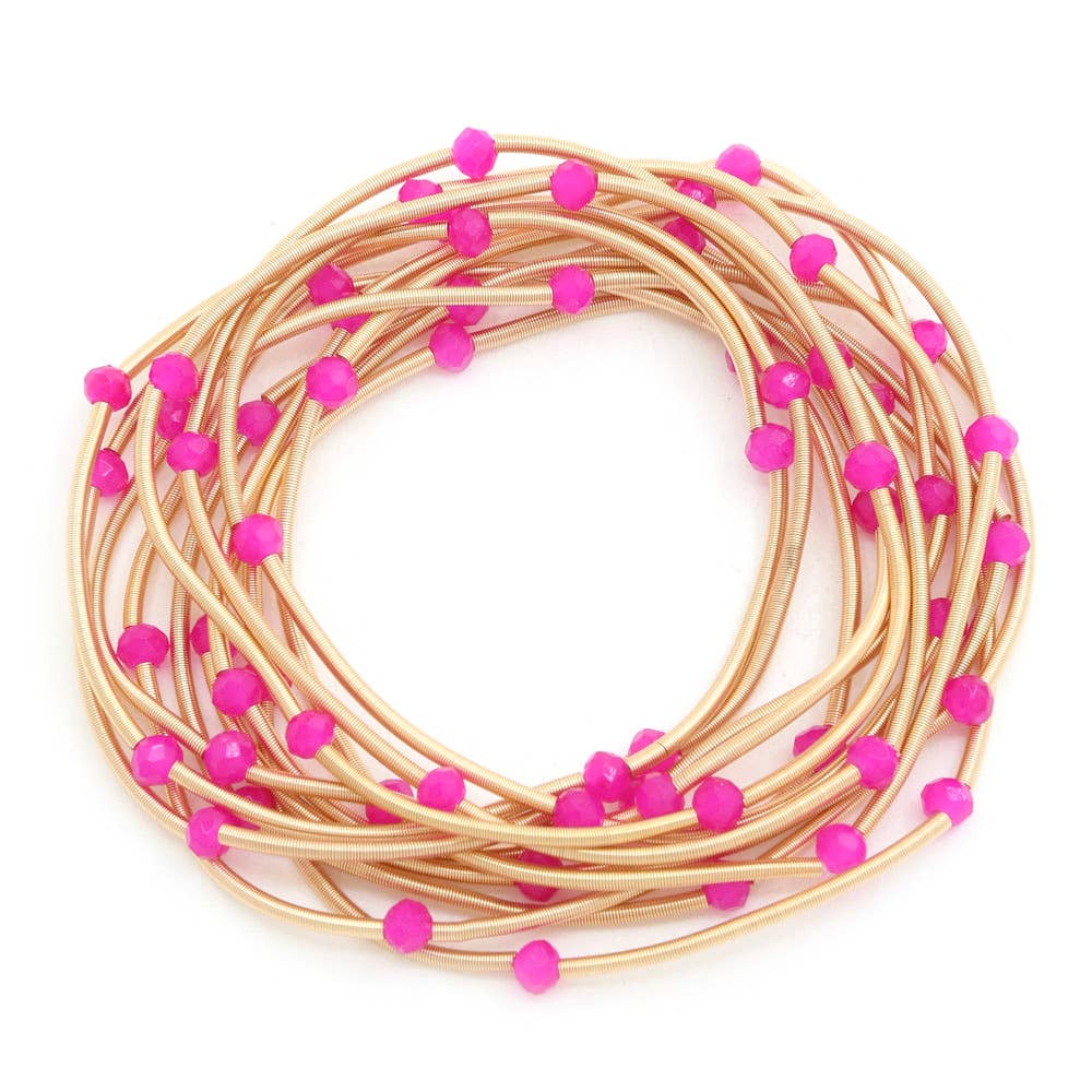 Rocky Mountain Spirit Jewelry: BEADED WIRE BRACELET