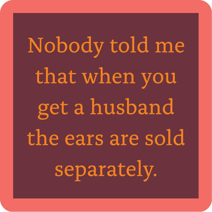Ears Sold Separately — Coaster