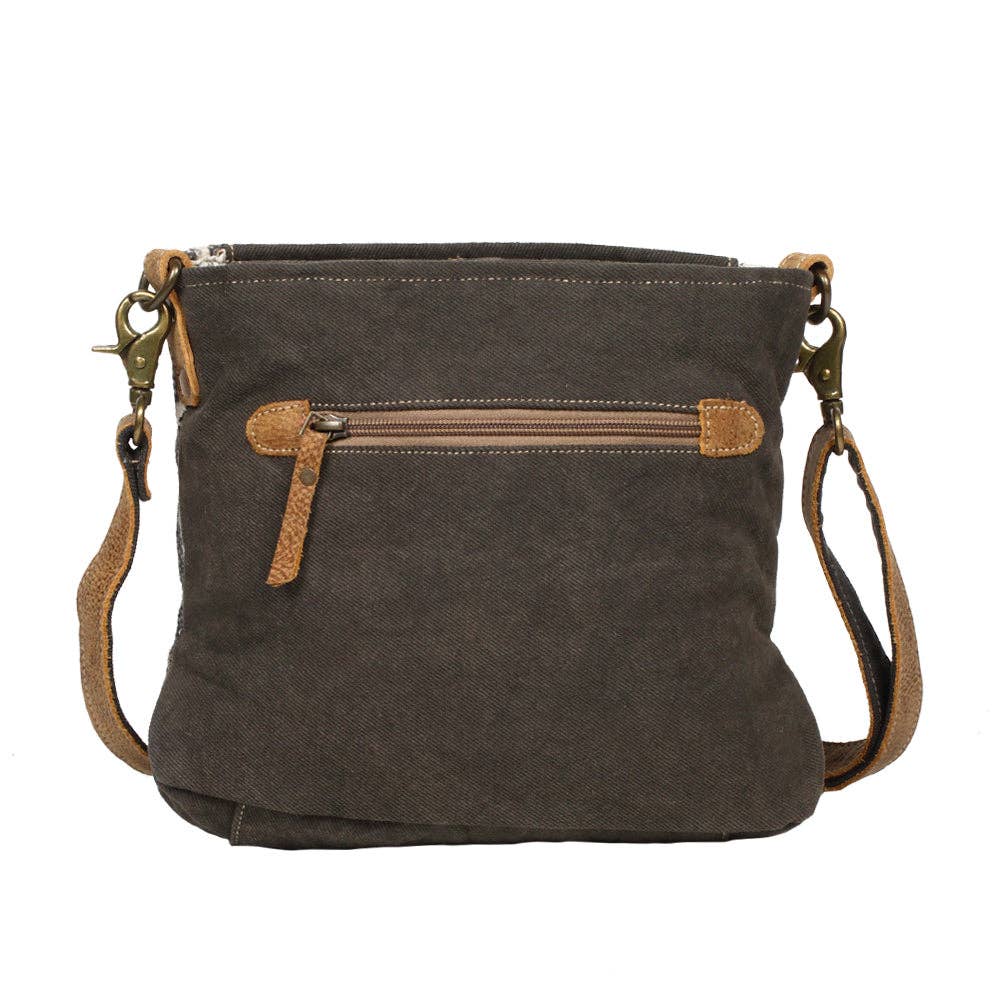 Azure Printed Shoulder Bag—Montana Boho Western Spirit Fashion