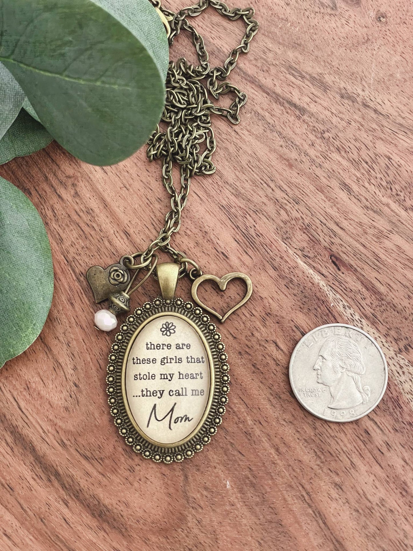 These girls stole my heart necklace