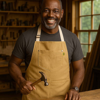 Workman’s Apron – Rugged Khaki Apron (6pk), Lifestyle