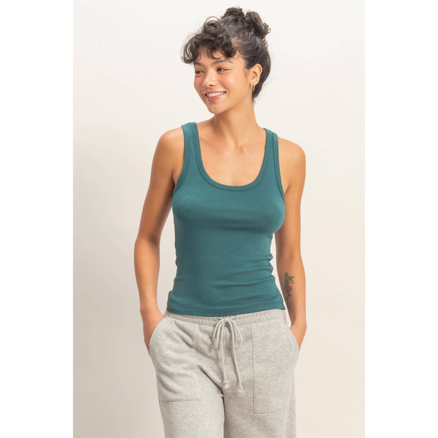 Scoop Neck Tank Top