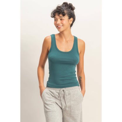 Scoop Neck Tank Top