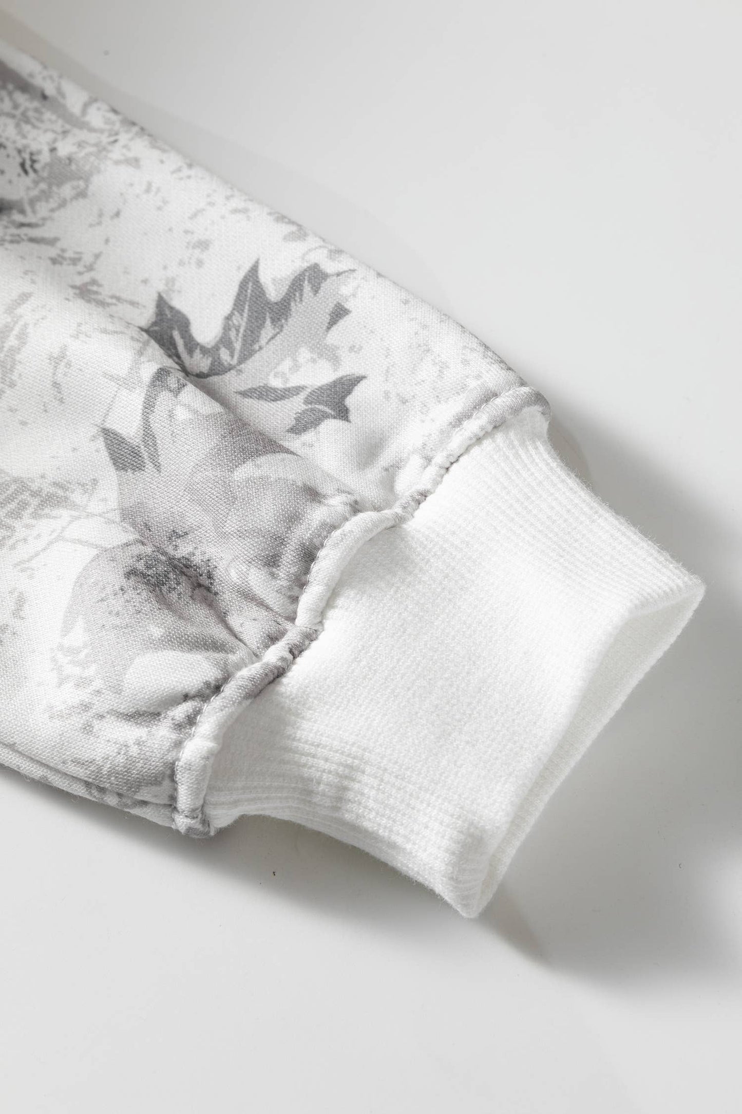HOT—2026: CAMO-GIRL: Camo Plant Hooded Hoodie and Pants