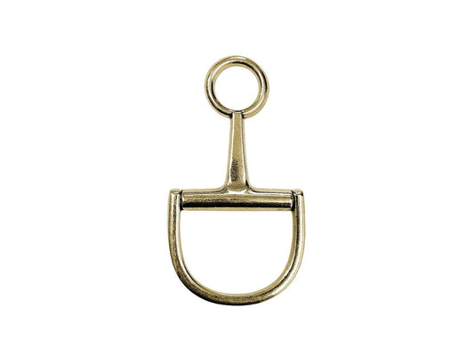 HORSEBIT 3" SNAFFLE BIT PENDANT: Montana Boho Western Spirit Jewelry