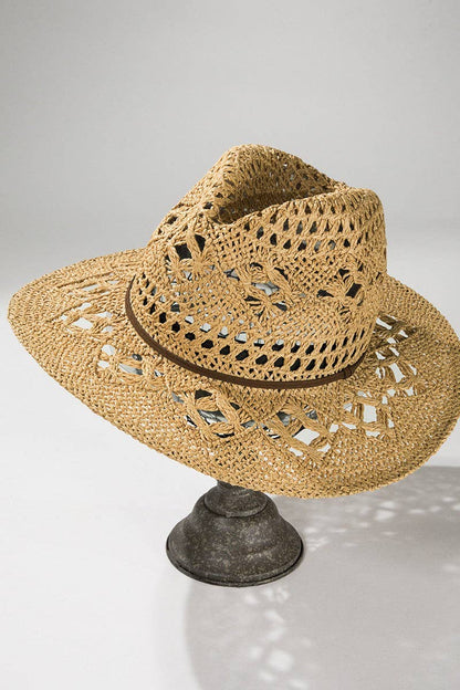 Open-Weave Panama Hat: Montana Boho Western Spirit Accessories