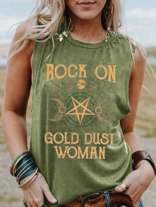 Montana Boho/Western Essentials: Sleeveless T-shirt