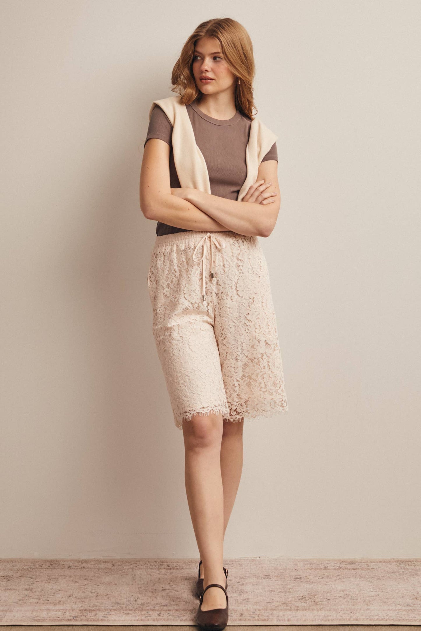 Simply Irresistible, Be the showstopper: Lace Bermuda Shorts
