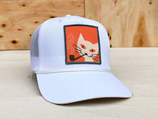 "Cat Pipe" Trucker Hat Series: Yellowstone