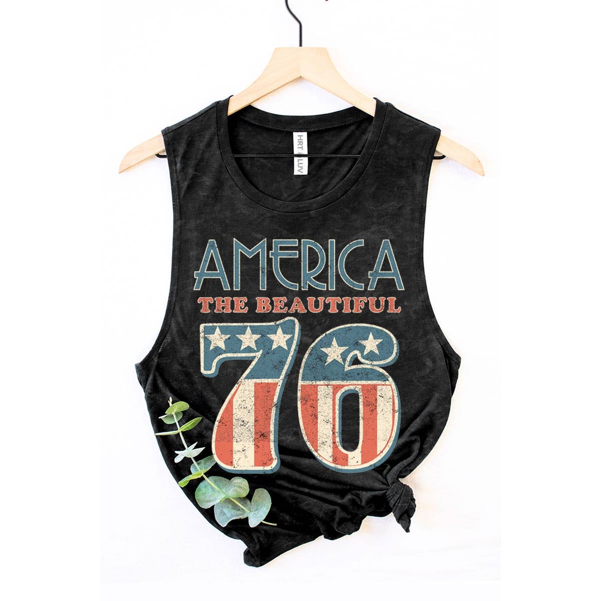 AMERICA 76 GRAPHIC TANK TOP: Montana Boho Western Spirit Fashion