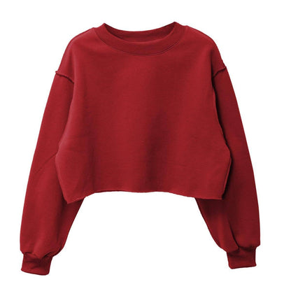Butter SOFT: Cropped Sweatshirt (Long Sleeve)