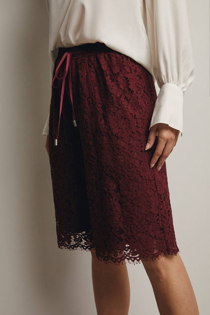 Simply Irresistible, Be the showstopper: Lace Bermuda Shorts