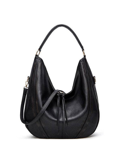 Hobo Bag—Pockets  2 Pcs Zipper Handbags