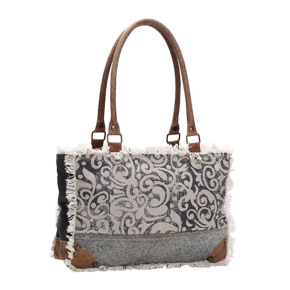 Yellowstone Leaf Print Small Bag: Montana Boho Western Spirit Fashion: