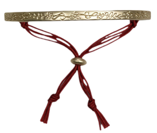 La Déesse Collection "Pomona" Brass Cuff Bracelet (Goddess of Plenty)