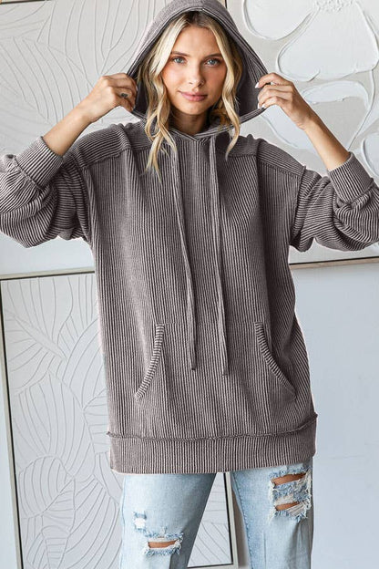 COMFY Series: Solid Rib Hoodie