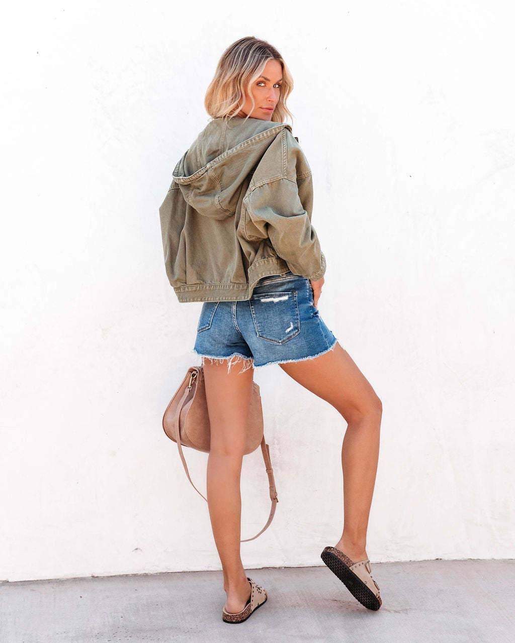 Montana Boho Western Spirit Fashion: Fashion-Forward Hooded Loose Denim Jacket