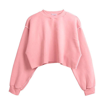 Butter SOFT: Cropped Sweatshirt (Long Sleeve)