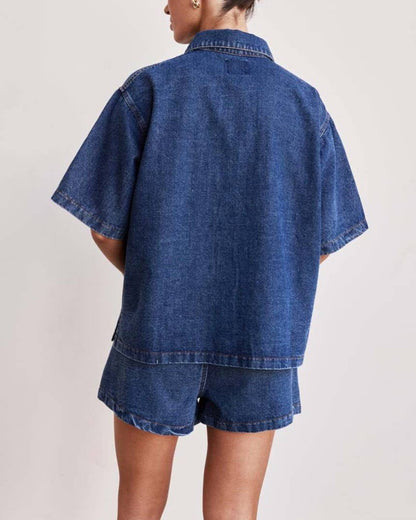 Boho Retro SHORTS DENIM: FREE SPIRIT DREAMER Series