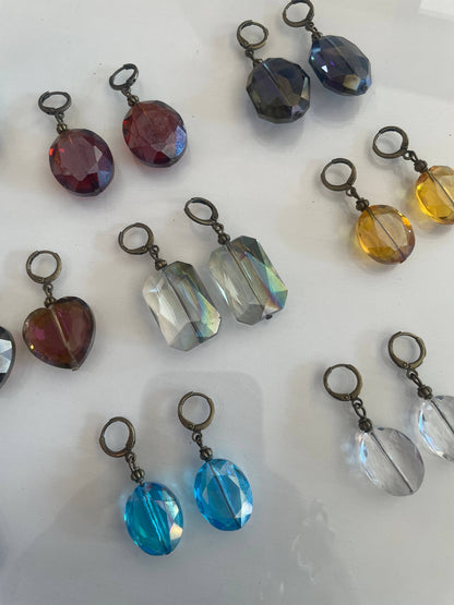 "Ripples Of Yellowstone": Earrings