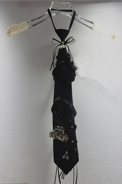 Be A Show-Stopper—Simply IRRESISTIBLE: Embellished Fringe Statement Tie