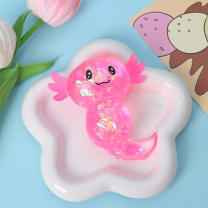 Sequin Salamander Squishy Sensory Toy