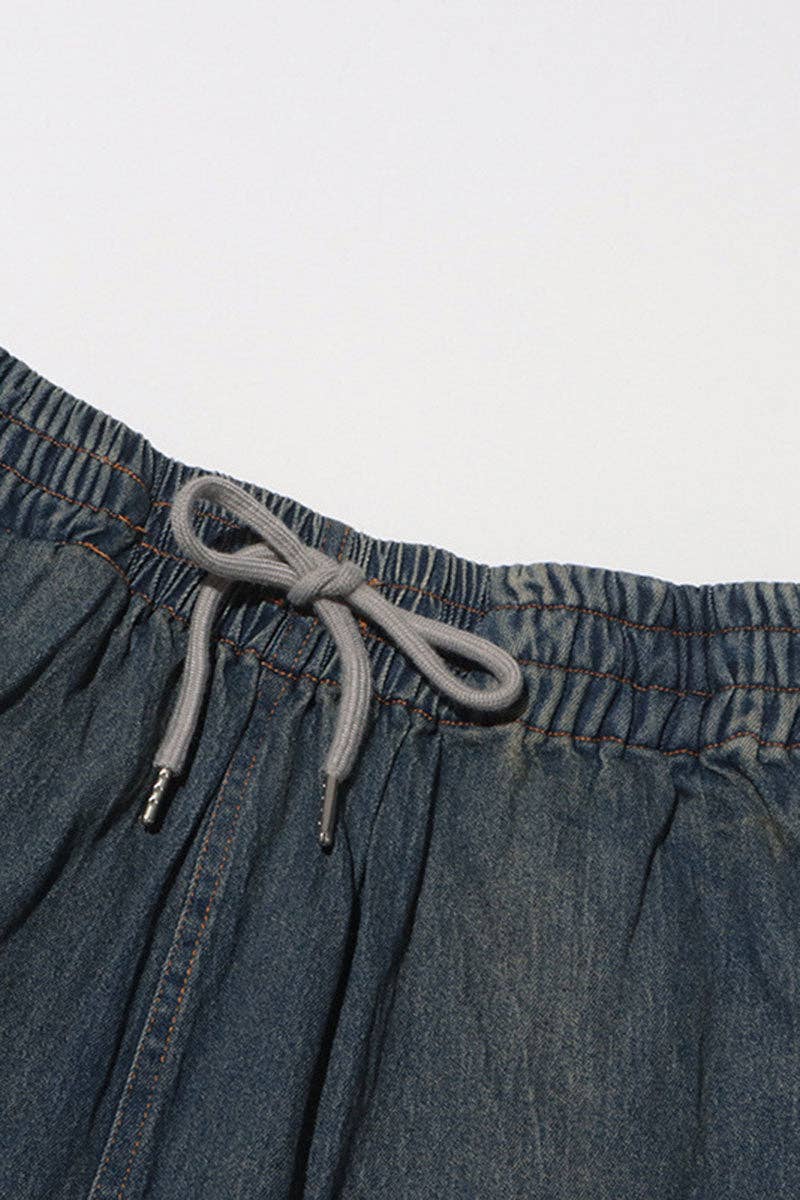 Lace-Trim Denim Short: Be A Show-Stopper—Simply IRRESISTIBLE