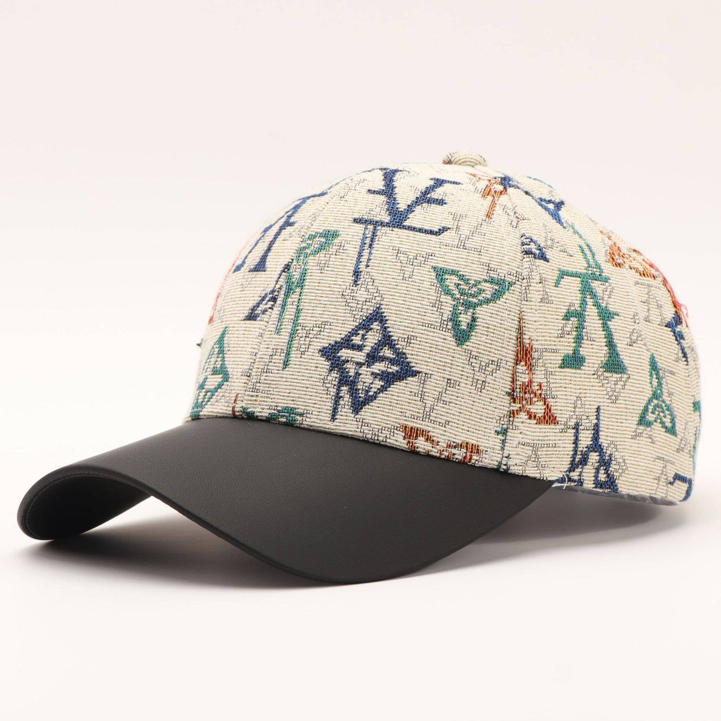 Color block Geo Pattern Baseball Cap: Montana Boho Western Spirit Fashion: