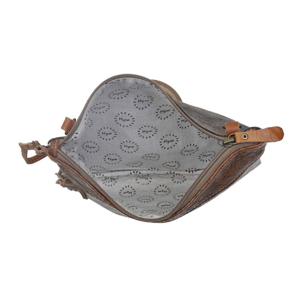 Woven/Leather, Pastel Small & Crossbody Bag—Montana Boho Western Spirit Fashion: