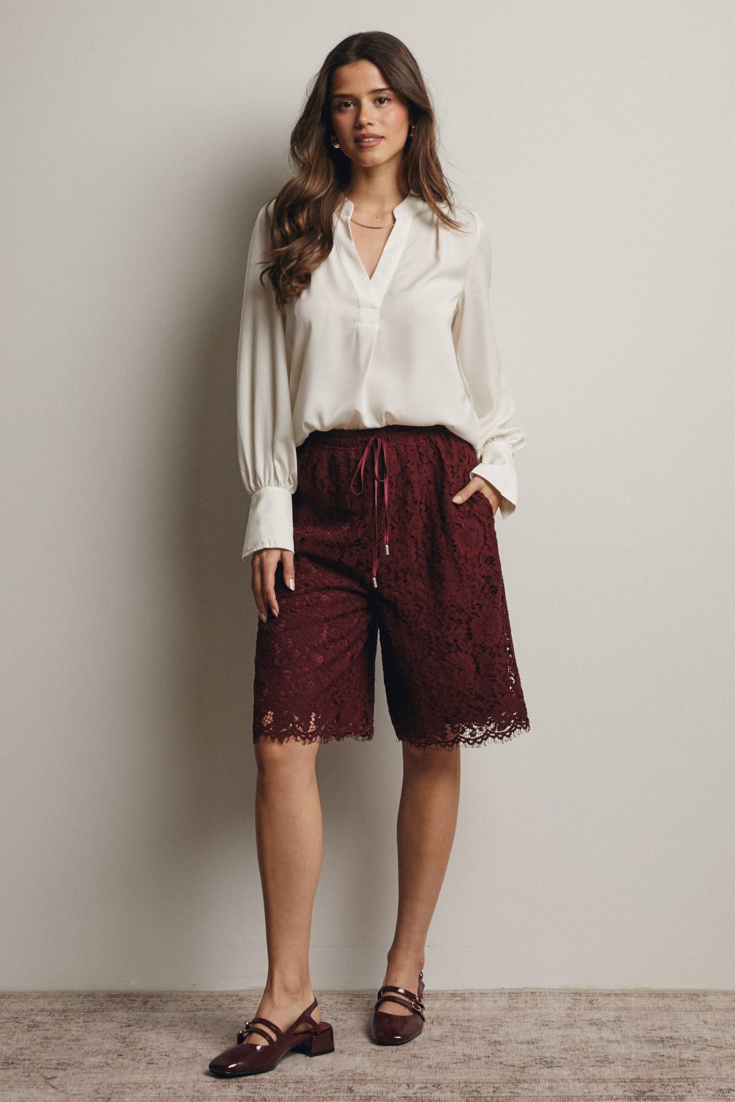 Simply Irresistible, Be the showstopper: Lace Bermuda Shorts