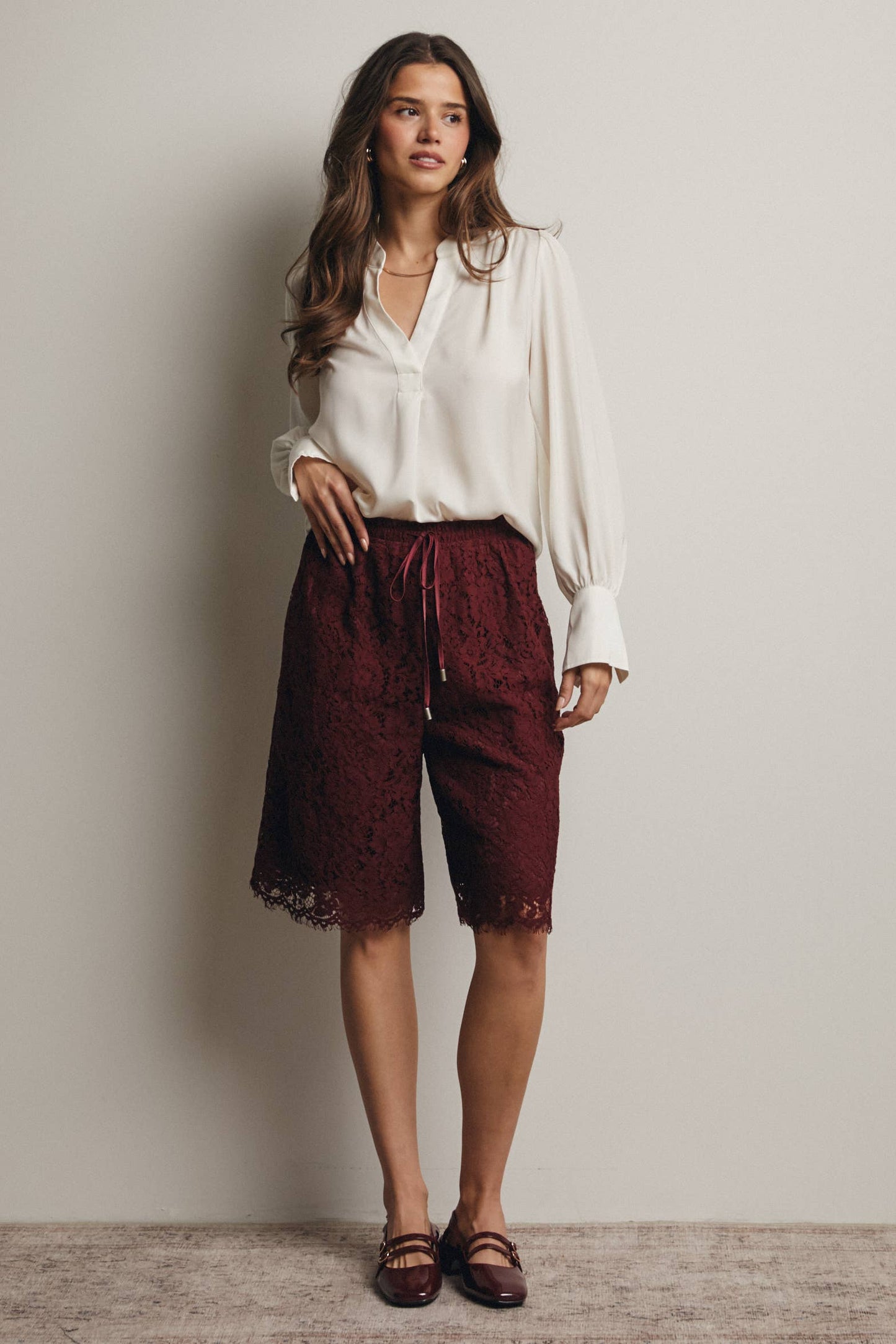 Simply Irresistible, Be the showstopper: Lace Bermuda Shorts