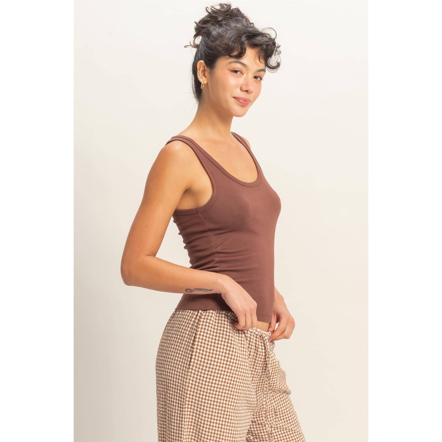Scoop Neck Tank Top