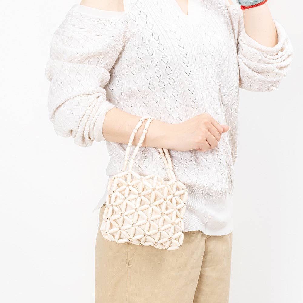Wooden Bead Woven Handbags: FREE SPIRIT DREAMER Series: Boho &amp; Free-People loving styles