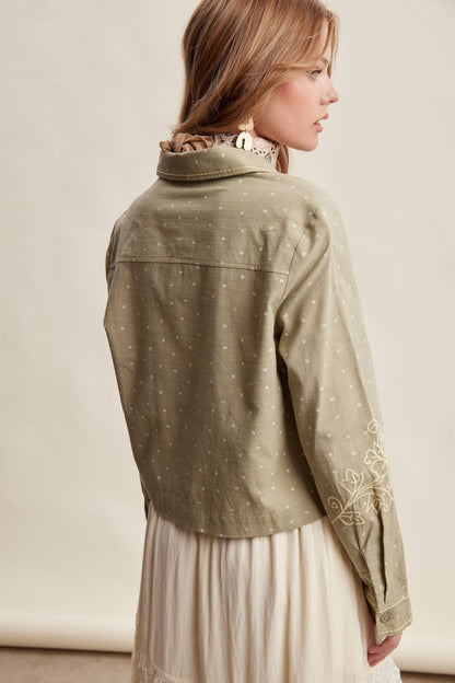 Embroidered Western Cotton Shirt