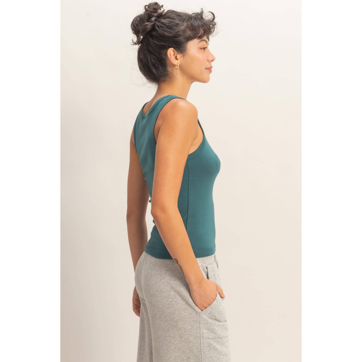 Scoop Neck Tank Top