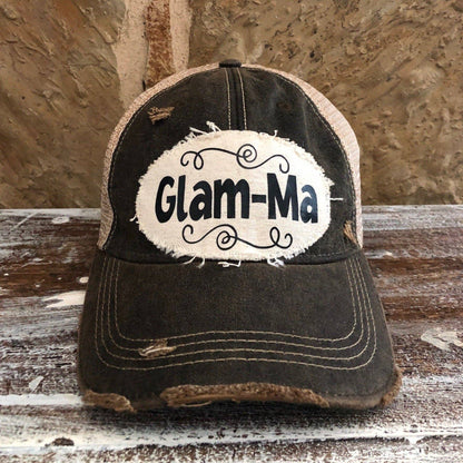 Trucker Hat: Yellowstone Trucker Hat Series: BohoGroove “Glam-Ma” Hat