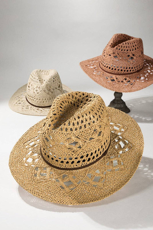 Open-Weave Panama Hat: Montana Boho Western Spirit Accessories