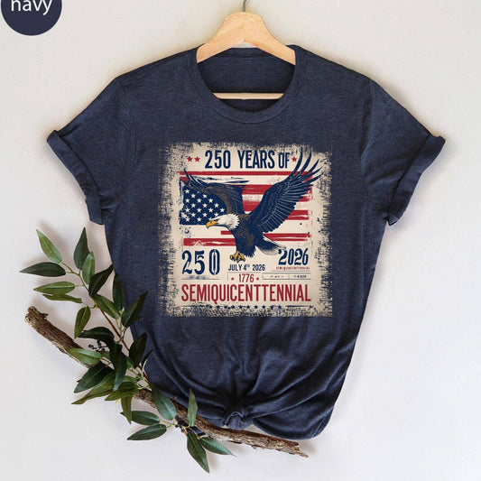 America 250 Years Shirt 1776-2026, Eagle T-shirt