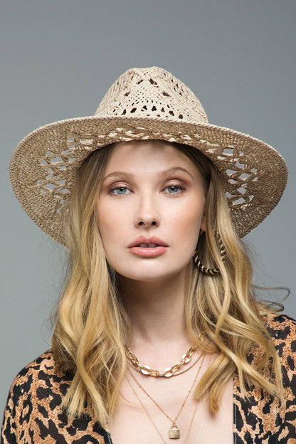 Open-Weave Panama Hat: Montana Boho Western Spirit Accessories
