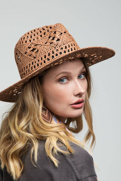 Open-Weave Panama Hat: Montana Boho Western Spirit Accessories