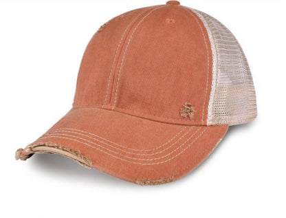 Yellowstone Trucker Hat Series: Day Drinkin Ball Cap, Distressed Hat, Weathered Hat